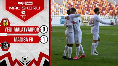 Manisa FK, Yeni Malatyaspor deplasmanında gol oldu yağdı