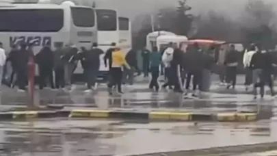 Bolu'da büyük kavga! 7 taraftar yaralandı