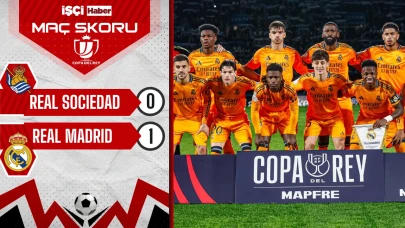 Real Madrid, Real Sociedad deplasmanında 1-0 kazandı!