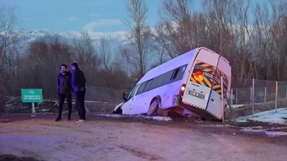 Öğrenci servisi sulama kanalına düştü: 11 kişi yaralandı