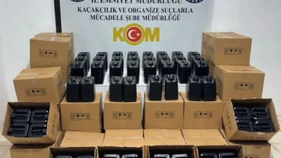 Samsun’da kaçak alkol operasyonu: 1 ton etil alkol ele geçirildi