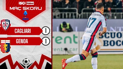 Cagliari ve Genoa yenişemedi!