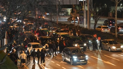 Ankara'da izinsiz gösteriye müdahale