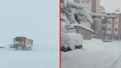 Ardahan'da 10 köy yolu ulaşıma kapandı!