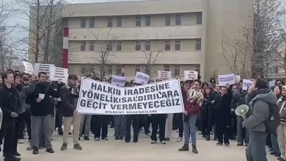Bilkent Üniversitesi öğrencileri eylemde!