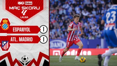 Atletico Madrid'den Espanyol deplasmanında kritik kayıp