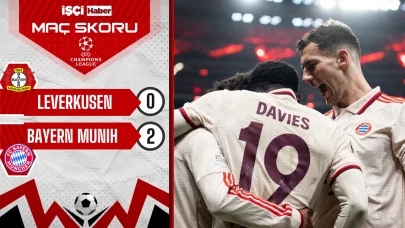 Bayern Münih, Bayer Leverkusen'i 2 golle geçti!