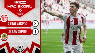 Antalyaspor, Alanyaspor'u 2-1 mağlup etti