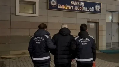 Kırmızı bültenle aranıyordu,Samsun'da yakalandı!