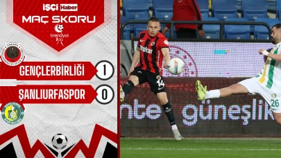 Gençlerbirliği, Şanlıurfaspor karşısında tek golle kazandı