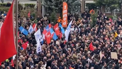 CHP Genel Merkezi'nde 'İmamoğlu' protestosuna katılım beklenenin altında kaldı
