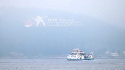 Çanakkale Boğazı sis nedeniyle transit gemi geçişlerine kapatıldı