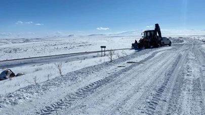 Ardahan'da soğuk hava etkisini sürdürdü: Termometreler eksi 20'yi gösterdi!