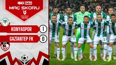 Konyaspor'dan Gaziantep FK karşısında kritik galibiyet