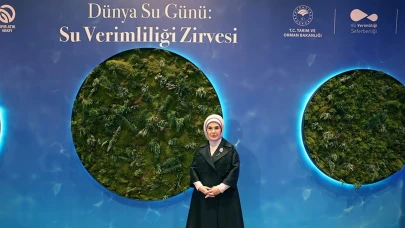 Emine Erdoğan'dan "Dünya Su Günü" mesajı