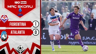 Fiorentina, Atalanta engelini tek golle geçti