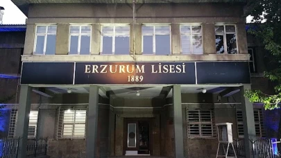 Kara Kış dizisinin Erzurum çekimleri tarihi lisede sürüyor