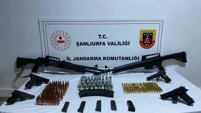 Şanlıurfa'da silah kaçakçılarına yönelik dev baskın!