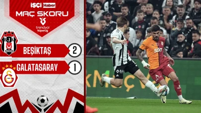 Galatasaray'ın serisini Beşiktaş sonlandırdı!