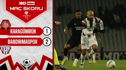 Bandırmaspor, Fatih Karagümrük deplasmanında pes etmedi!