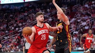 Alperen Şengün durmak bilmiyor! Houston Rockets evinde Atlanta Hawks'ı yıktı