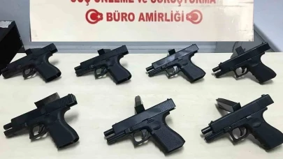 Kayseri’de kamyonette 40 ruhsatsız tabanca yakalandı: Sürücüye 10 yıl hapis cezası