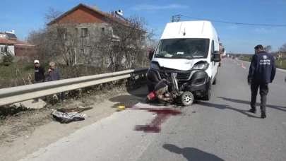 Samsun'da elektrikli bisiklet ile minibüs çarpıştı: 1 ölü