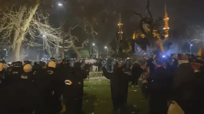 İstanbul Saraçhane'deki gösterilerde 6 polis yaralandı!