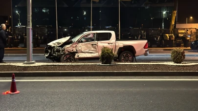 Polatlı'da feci kaza: 1'i ağır 3 yaralı