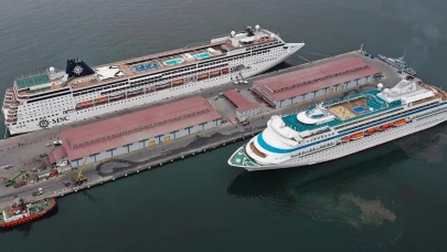Türkiye, kruvaziyer turizminde yüzen otellerin güvenli limanı oldu