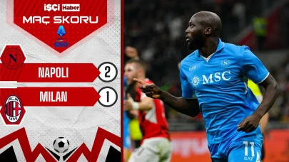 Napoli, Milan'ı 2-1 mağlup etti!
