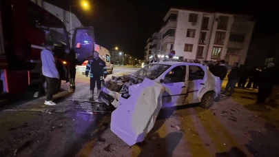Elazığ’da trafik kazası: 4 kişi yaralandı
