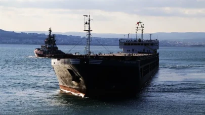 Gemi kaptanına kalp krizi şüphesiyle tıbbi tahliye
