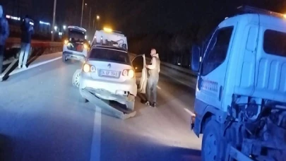 Kocaeli'deki trafik kazası: 2 kişi yaralandı