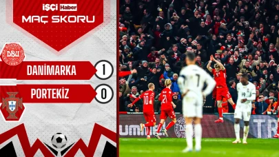 Danimarka, Portekiz'i tek golle geçti