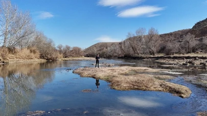 Kızılırmak Nehri'nde kuraklık alarmı: Su seviyesi düştü