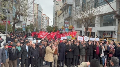 Elazığ'da gözaltılara karşı eylem yapıldı!