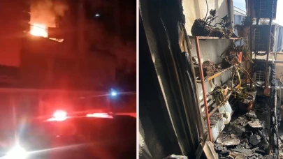 Antalya'da pansiyon yangını: 3 yaralı