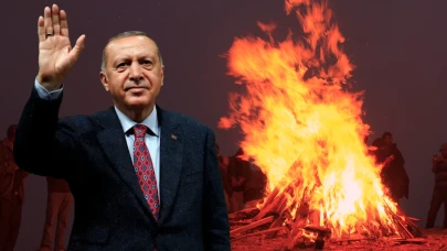 Cumhurbaşkanı Erdoğan nevruz ateşini yaktı: 21 Mart coşkusu Haliç’te zirveye çıktı!