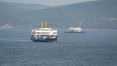 Bozcaada feribot seferlerine hava engeli