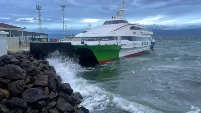 Bursa Deniz Otobüsleri bugün tüm seferlerini iptal etti