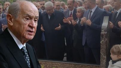 MHP'nin Kurucu Lideri Alparslan Türkeş, mezarı başında anıldı! Bahçeli törene katıldı mı?