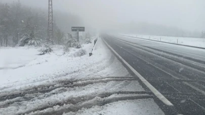 Balkanlardan kar yağdı, Çanakkale’de ulaşım zorlaştı