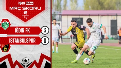 Iğdır FK, İstanbulspor'u 3-0 mağlup etti