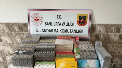 Şanlıurfa’da sigara kaçakçılığına darbe!