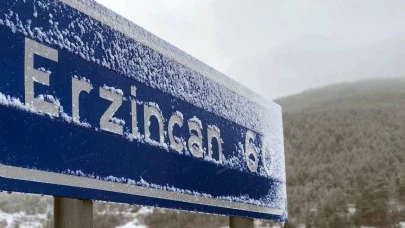 Erzincan'da nisan karı: Ekipler harekete geçti!