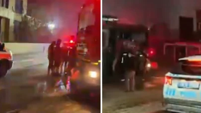 Kocaeli'de fabrika yangını!