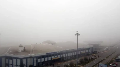 Trabzon'da sis alarmı: Birçok sefer iptal edildi!