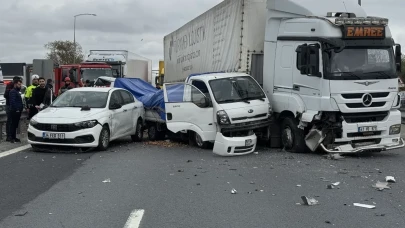 Ankara-İstanbul otoyolunda korkunç kaza!