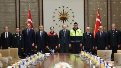 Cumhurbaşkanı Erdoğan, Türk Polis Teşkilatı'nın 180. kuruluş yıl dönümünü kutladı